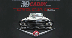 Desktop Screenshot of 59caddy.com