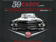 Tablet Screenshot of 59caddy.com
